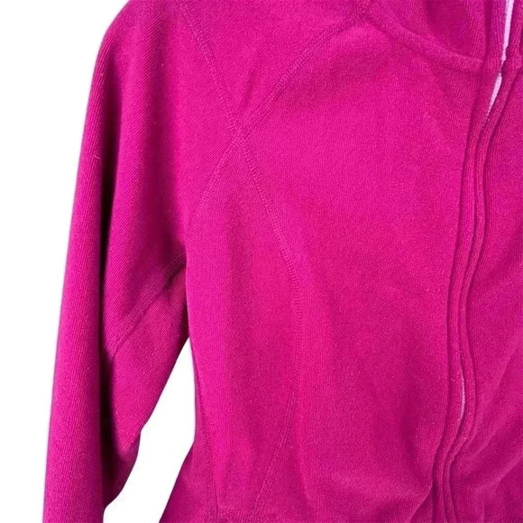 The North Face Women's Pink Full-Zip Fleece Jacket Size S - Picture 3 of 16